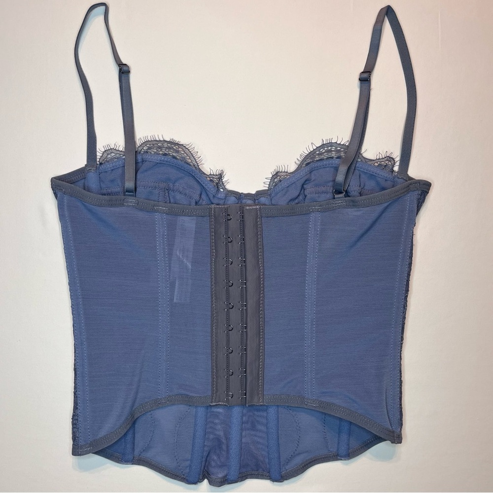 Urban Outfitters Out From Under Modern Love Corset Top Fairy Lace Womens Sz. S - Picture 4 of 13